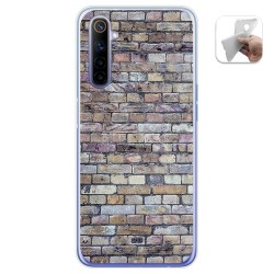 Funda Gel Tpu para Realme 6 diseño Ladrillo 02 Dibujos