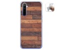 Funda Gel Tpu para Realme 6 diseño Madera 03 Dibujos