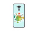 Funda Gel Tpu para Asus Zenfone 3 Max 5.5" Zc553Kl Diseño Familia Dibujos