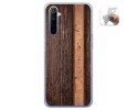 Funda Gel Tpu para Realme 6 diseño Madera 05 Dibujos
