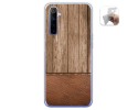 Funda Gel Tpu para Realme 6 diseño Madera 09 Dibujos