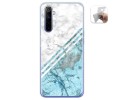 Funda Gel Tpu para Realme 6 diseño Mármol 02 Dibujos