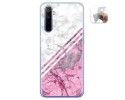 Funda Gel Tpu para Realme 6 diseño Mármol 03 Dibujos