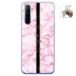 Funda Gel Tpu para Realme 6 diseño Mármol 04 Dibujos
