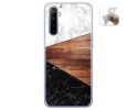 Funda Gel Tpu para Realme 6 diseño Mármol 11 Dibujos