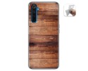 Funda Gel Tpu para Realme 6 Pro diseño Madera 02 Dibujos