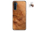 Funda Gel Tpu para Realme 6 Pro diseño Madera 04 Dibujos