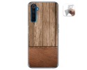 Funda Gel Tpu para Realme 6 Pro diseño Madera 09 Dibujos
