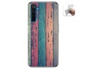 Funda Gel Tpu para Realme 6 Pro diseño Madera 10 Dibujos