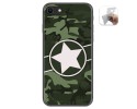 Funda Gel Tpu para Iphone SE 2020 diseño Camuflaje 01 Dibujos