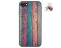 Funda Gel Tpu para Iphone SE 2020 diseño Madera 10 Dibujos