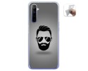 Funda Gel Tpu para Realme 6 diseño Barba Dibujos