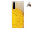 Funda Gel Tpu para Realme 6 diseño Cerveza Dibujos