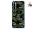 Funda Gel Tpu para Realme 6 diseño Camuflaje Dibujos