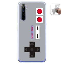 Funda Gel Tpu para Realme 6 diseño Consola Dibujos