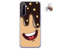 Funda Gel Tpu para Realme 6 diseño Helado Chocolate Dibujos