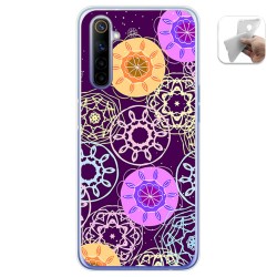Funda Gel Tpu para Realme 6 diseño Radial Dibujos