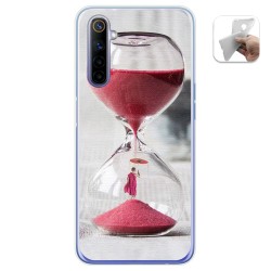 Funda Gel Tpu para Realme 6 diseño Reloj Dibujos