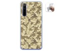 Funda Gel Tpu para Realme 6 diseño Sand Camuflaje Dibujos