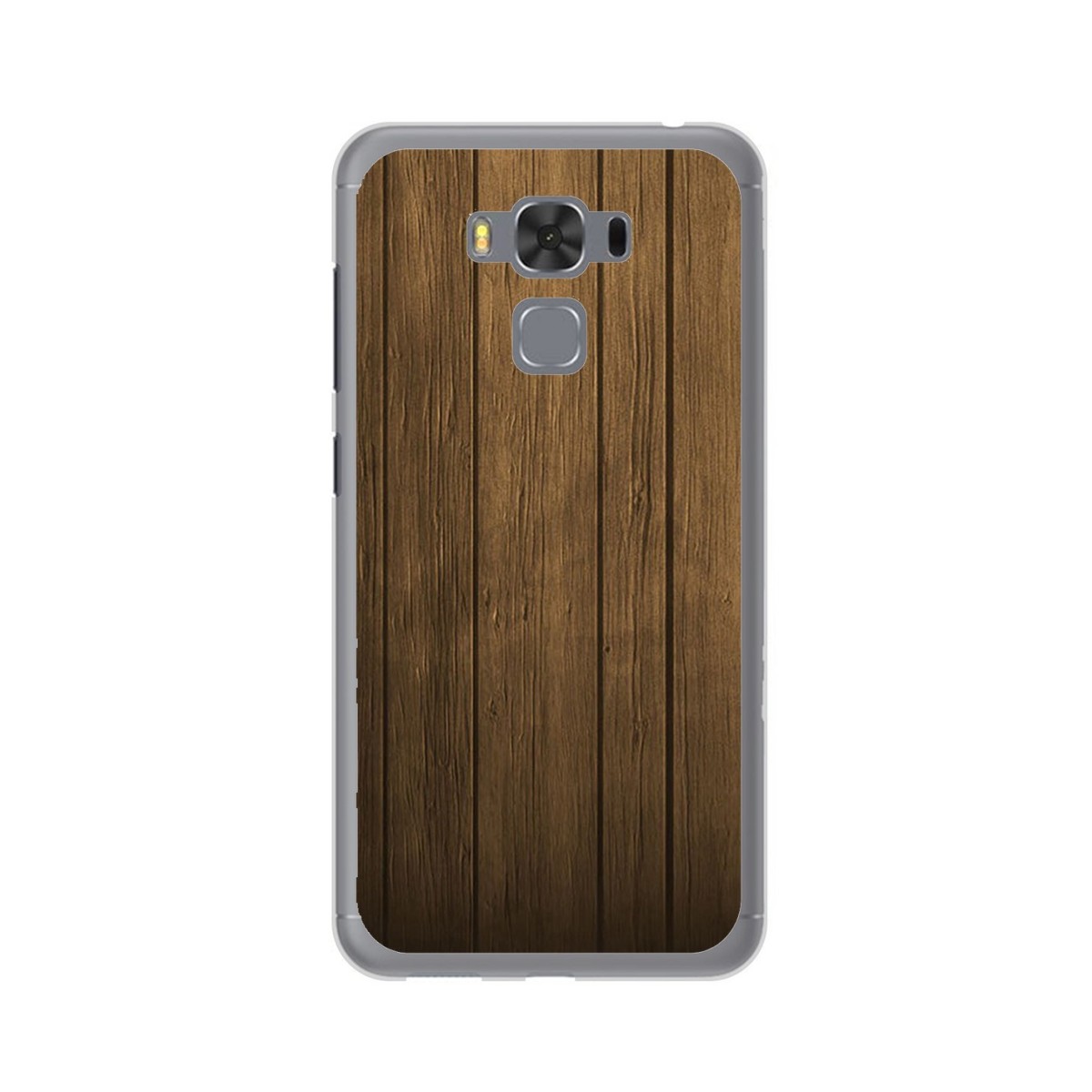 Funda Gel Tpu para Asus Zenfone 3 Max 5.5" Zc553Kl Diseño Madera Dibujos