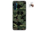 Funda Gel Tpu para Realme 6 Pro diseño Camuflaje Dibujos