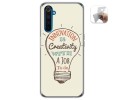 Funda Gel Tpu para Realme 6 Pro diseño Creativity Dibujos