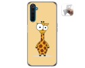 Funda Gel Tpu para Realme 6 Pro diseño Jirafa Dibujos