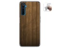 Funda Gel Tpu para Realme 6 Pro diseño Madera Dibujos