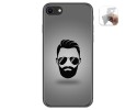 Funda Gel Tpu para Iphone SE 2020 diseño Barba Dibujos