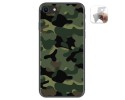 Funda Gel Tpu para Iphone SE 2020 diseño Camuflaje Dibujos