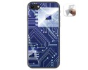 Funda Gel Tpu para Iphone SE 2020 diseño Circuito Dibujos