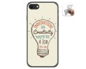 Funda Gel Tpu para Iphone SE 2020 diseño Creativity Dibujos