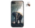 Funda Gel Tpu para Iphone SE 2020 diseño Elefante Dibujos