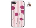 Funda Gel Tpu para Iphone SE 2020 diseño Flores Vintage Dibujos