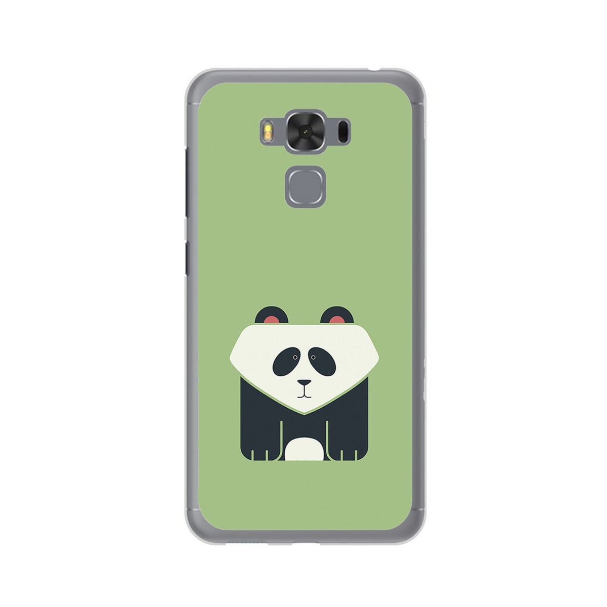Funda Gel Tpu para Asus Zenfone 3 Max 5.5" Zc553Kl Diseño Panda Dibujos