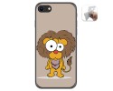 Funda Gel Tpu para Iphone SE 2020 diseño Leon Dibujos