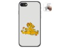 Funda Gel Tpu para Iphone SE 2020 diseño Leones Dibujos
