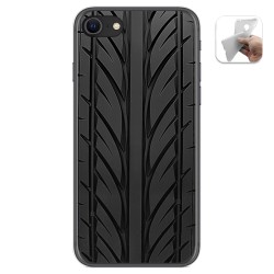 Funda Gel Tpu para Iphone SE 2020 diseño Neumatico Dibujos
