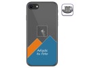 Personaliza tu Funda Gel Silicona Transparente con tu Fotografia para Iphone SE 2020 dibujo personalizada