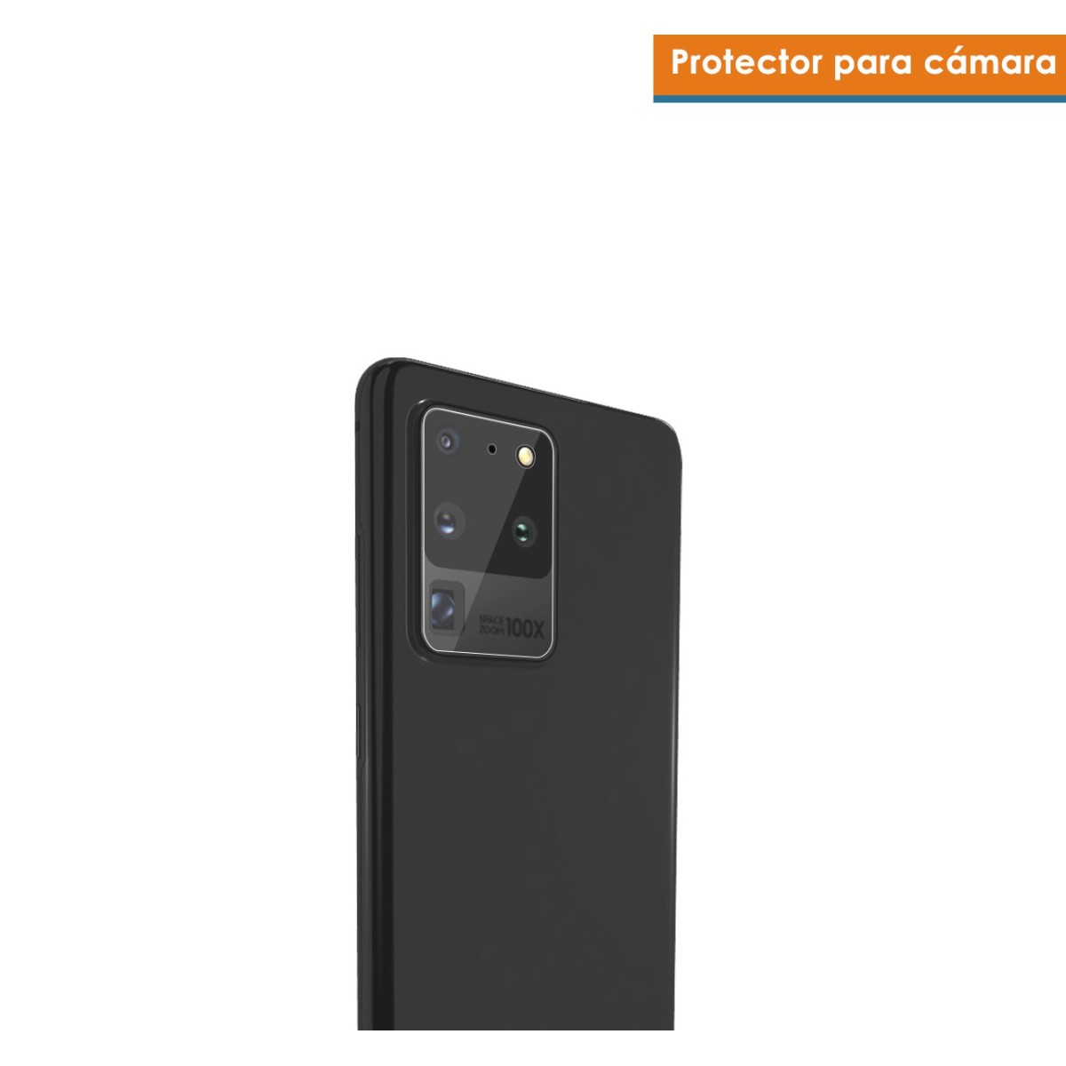 Protector Cristal Templado Cámara Trasera para Samsung Galaxy S20 Ultra Vidrio