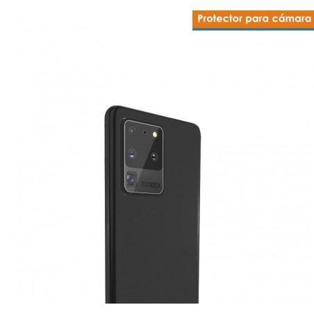 Protector Cristal Templado Cámara Trasera para Samsung Galaxy S20 Ultra Vidrio