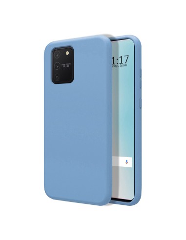 Funda Silicona Líquida Ultra Suave para Samsung Galaxy S10 Lite color Azul Celeste