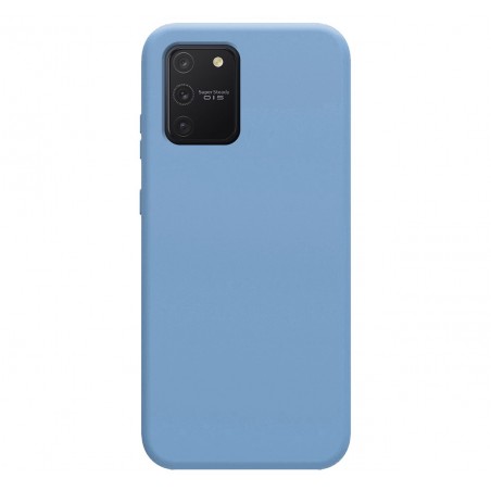Funda Silicona Líquida Ultra Suave para Samsung Galaxy S10 Lite color Azul Celeste