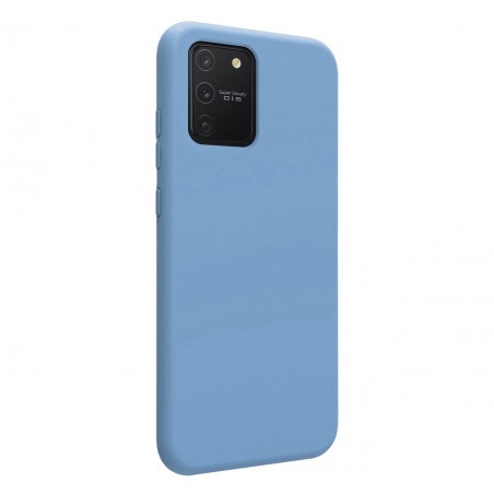 Funda Silicona Líquida Ultra Suave para Samsung Galaxy S10 Lite color Azul Celeste