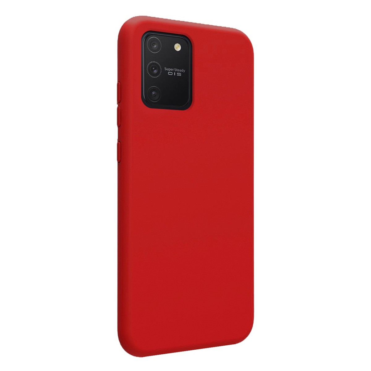 Funda Silicona Líquida Ultra Suave para Samsung Galaxy S10 Lite color Roja