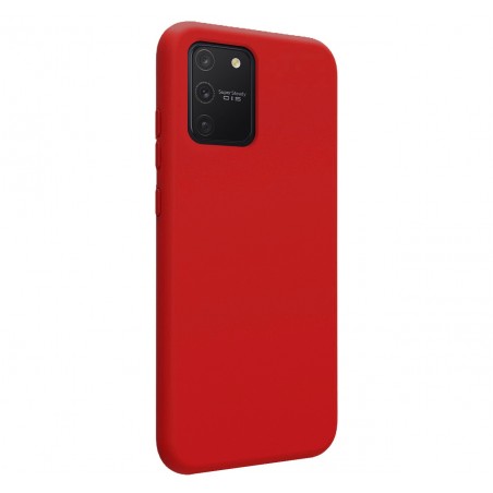 Funda Silicona Líquida Ultra Suave para Samsung Galaxy S10 Lite color Roja