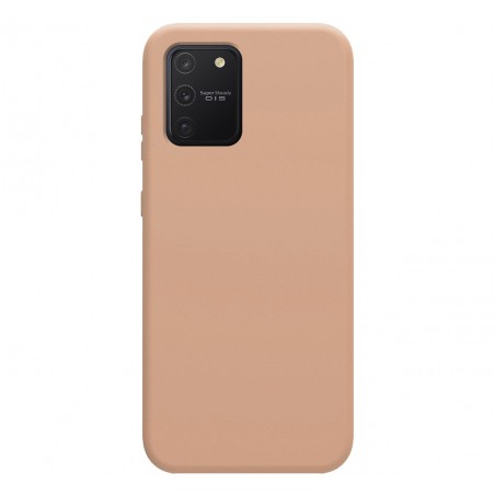 Funda Silicona Líquida Ultra Suave para Samsung Galaxy S10 Lite color Rosa
