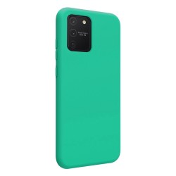 Funda Silicona Líquida Ultra Suave para Samsung Galaxy S10 Lite color Verde