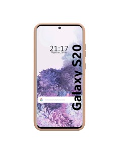 Funda Silicona Líquida Ultra Suave para Samsung Galaxy S20 color Rosa
