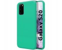 Funda Silicona Líquida Ultra Suave para Samsung Galaxy S20 color Verde